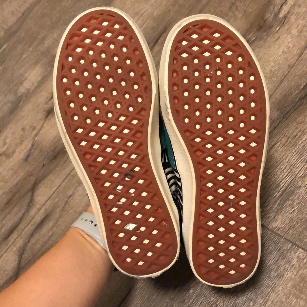 Vans Comfu Cush Zebra Tide-pool/Surf The Web - Picture 5 of 6